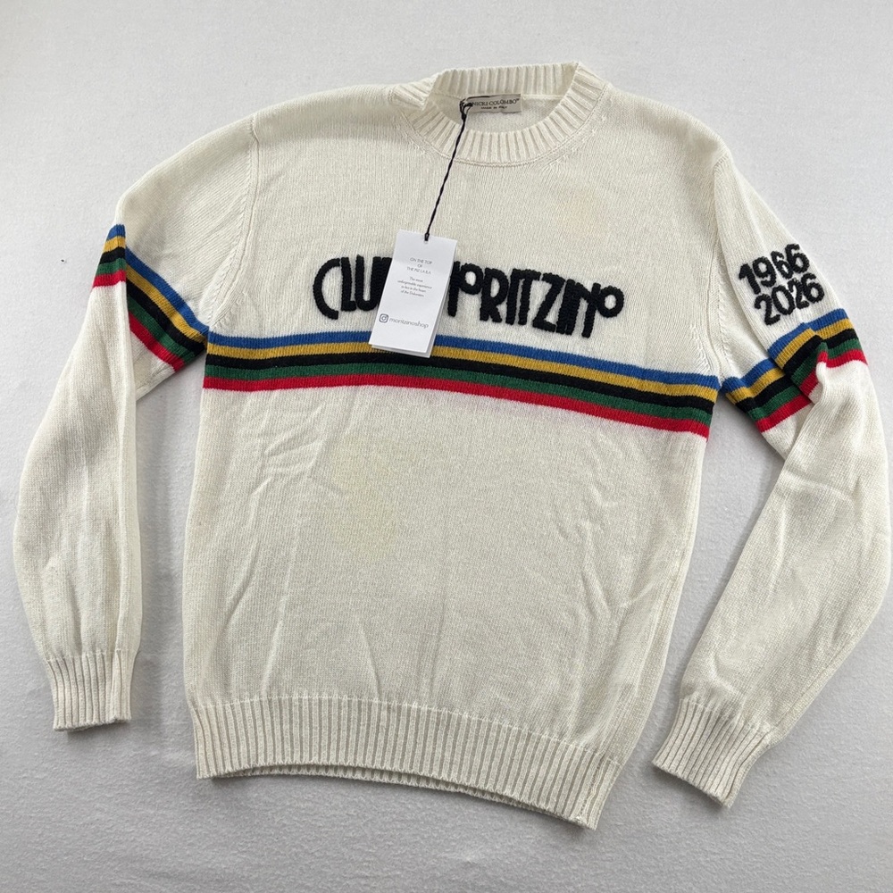 NEW! Nicki Columo Club Moritzino came blend unisex sweater - Size 50 EU